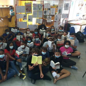 Photo de classe au sol